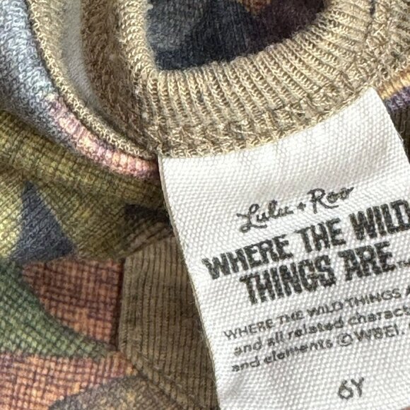 Lulu + Roo Where The Wild Things Are Pocket Tee sz 6 - Picture 2 of 7